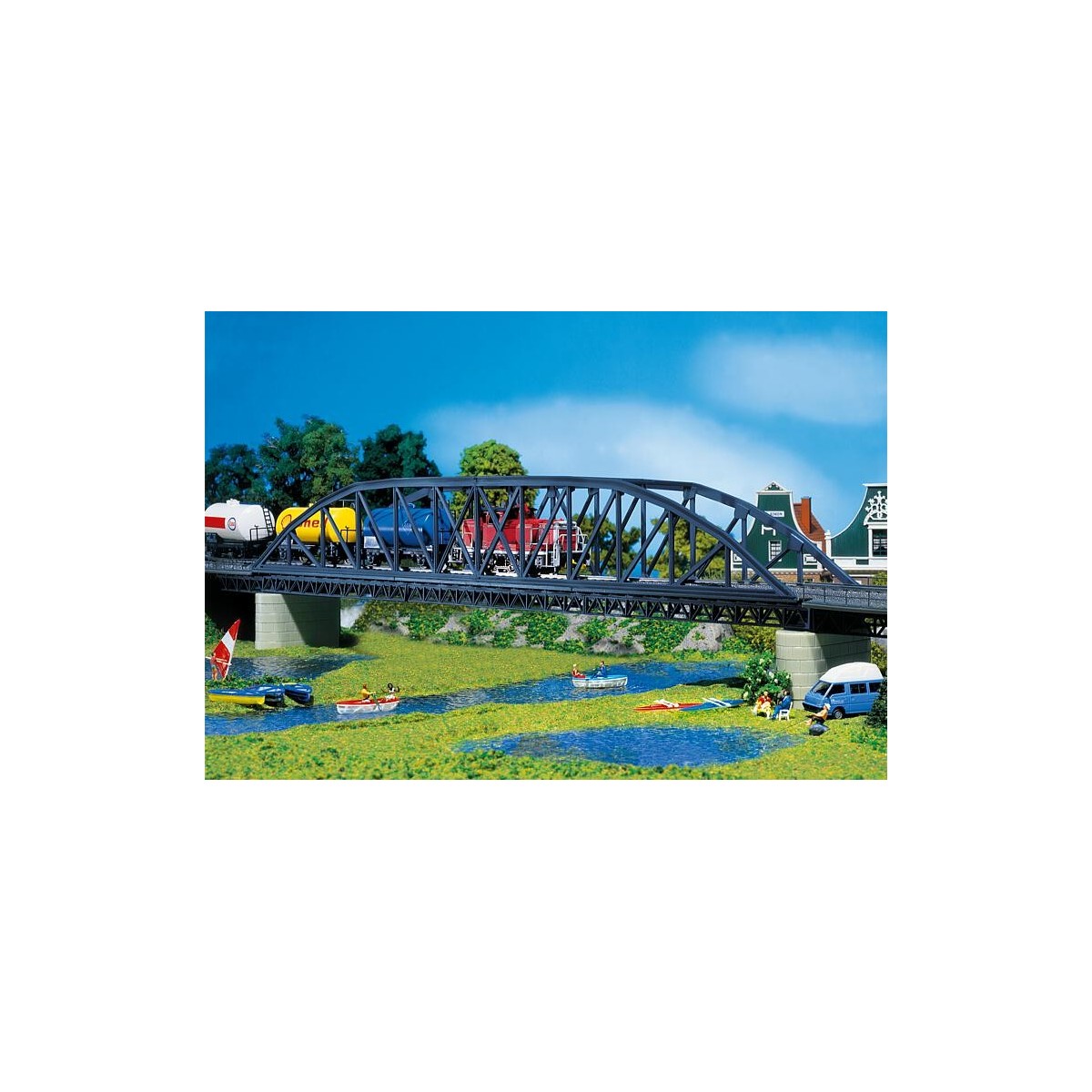 Faller 120482 Model Kit, Arched Bridge - Faller_120482