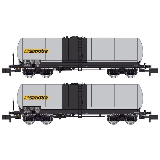REE Modeles NW241 Set de 2 wagons citernes ANF longues, Transport d’engrais liquides, SNCF, SIMOTRA, N- 1/160 Ree Modeles NW-241 NW-241-REE Modeles NW241 Set de 2 wagons citernes ANF longues, Transport d’engrais liquides, SNCF, SIMOTRA, N- 1/160