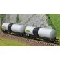 NW-241-REE Modeles NW241 Set of 2 long ANF tank wagons, Liquid fertilizer transport, SNCF, SIMOTRA, N- 1/160