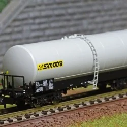 REE Modeles NW240 Wagon citernes ANF longue, Transport d’engrais liquides, SNCF, SIMOTRA, N- 1/160 Ree Modeles NW-240 - 1