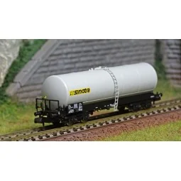 REE Modeles NW240 Wagon citernes ANF longue, Transport d’engrais liquides, SNCF, SIMOTRA, N- 1/160 Ree Modeles NW-240 - 1