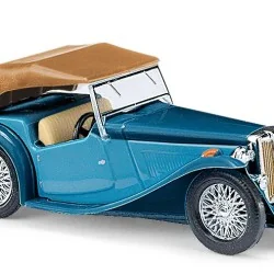 Busch 45916 MG Midget Car, Two-Tone Blue - Busch véhicule - Busch_4...