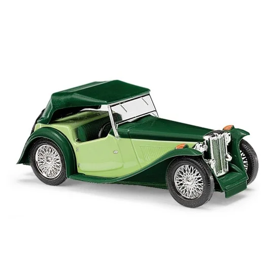 Busch_45917-Busch 45917 Voiture MG Midget vert 2 tons