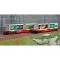 Trix_24509-Trix 24509 Set of 2 container wagons, DB AG, "Carlsberg und Tuborg"