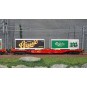 Trix_24509-Trix 24509 Set of 2 container wagons, DB AG, "Carlsberg und Tuborg"