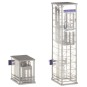 Faller 180609 Model Kit, Modern Elevators - Faller - Faller_180609 Faller_180609-Faller 180609 Model Kit, Modern Elevators - Faller_180609