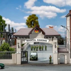 Faller 144100 Model Kit, Main Entrance to the Barracks - Faller - F...