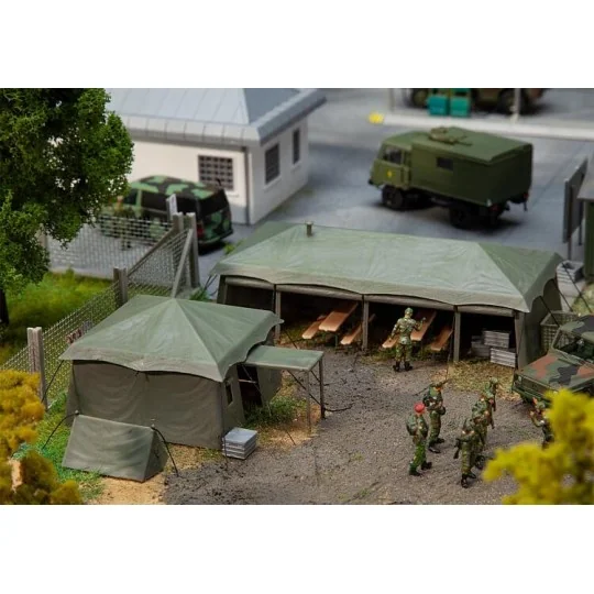 Faller_144108-Faller 144108 Model Kit, Military Tents