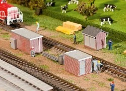 Faller 120239 Model Kit, Brick Transformer Station