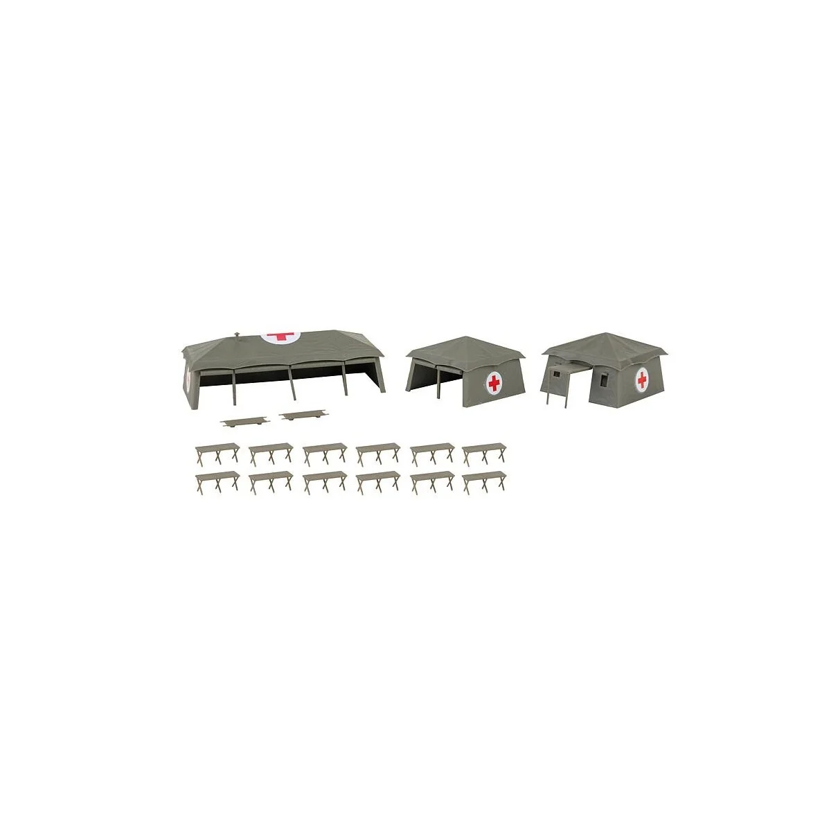 Faller 144109 Maquette, Tentes infirmeries Faller Faller_144109 - 2 Faller 144109 Maquette, Tentes infirmeries Faller Faller_144109 - 2