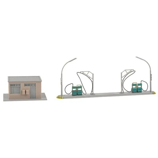 Faller 144105 Maquette, Station-service militaire Faller Faller_144105 - 2 Faller_144105-Maquette, Station-service militaire - Faller 144105