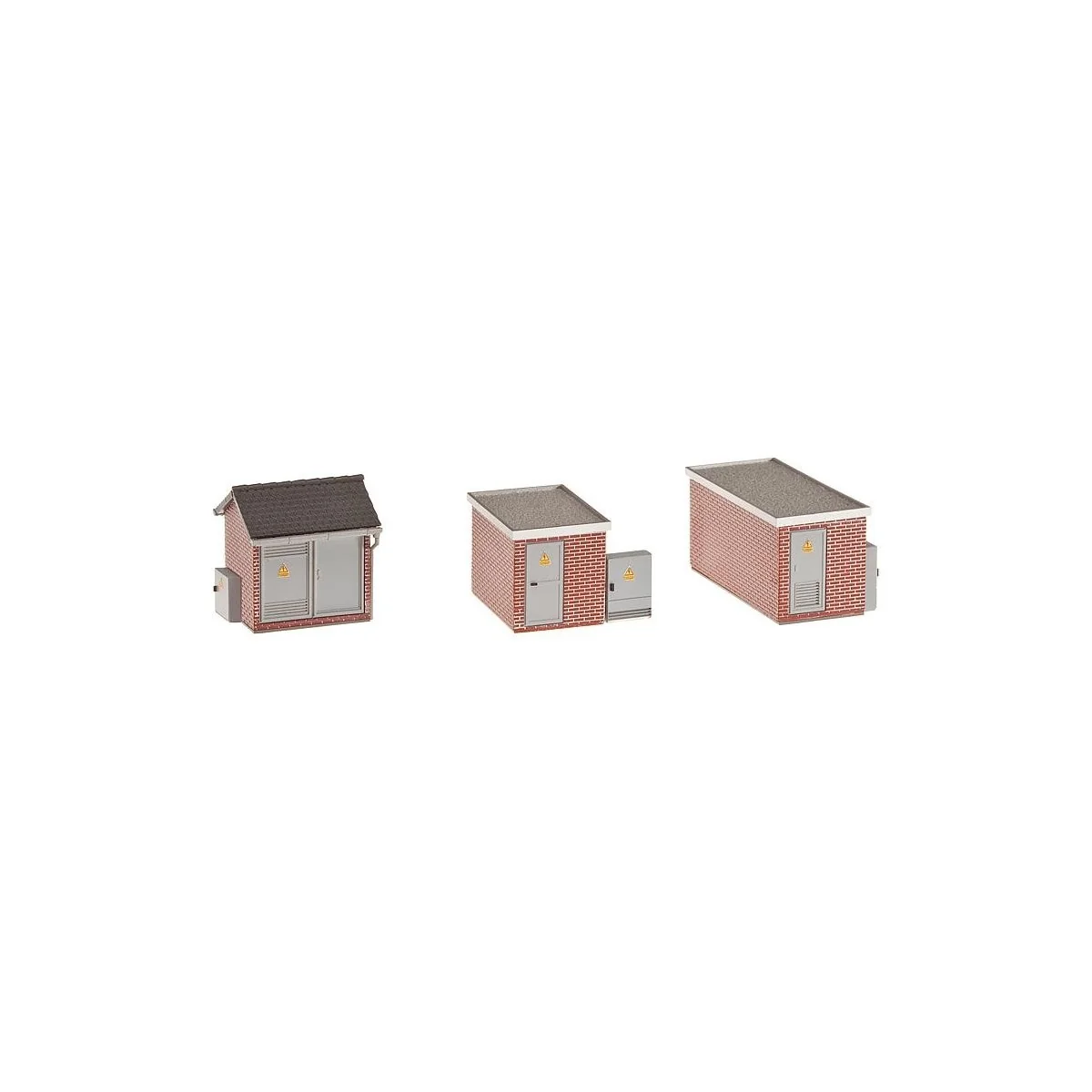 Faller 120239 Model Kit, Brick Transformer Station - Faller_120239 Faller 120239 Model Kit, Brick Transformer Station - Faller_120239