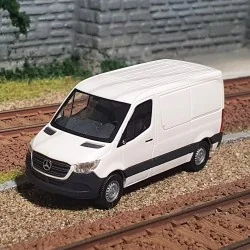 Busch 53400 Mercedes Sprinter van, short wheelbase, white - Busch v...