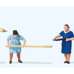 Preiser 10712 Personnages, A la boulangerie Preiser Preiser_10712 - 1