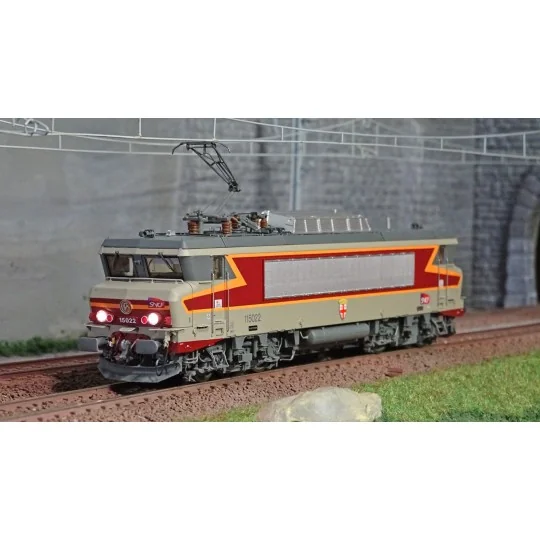 Lsm_10489-Ls Models 10489 Locomotive électrique BB 15022, SNCF, Livrée Arzens, logo carmillon, Achères