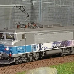 Ls Models 10491S Locomotive électrique BB 15065, SNCF, Livrée En Voyage, logo casquette, Strasbourg, Digitale sonore Ls models L