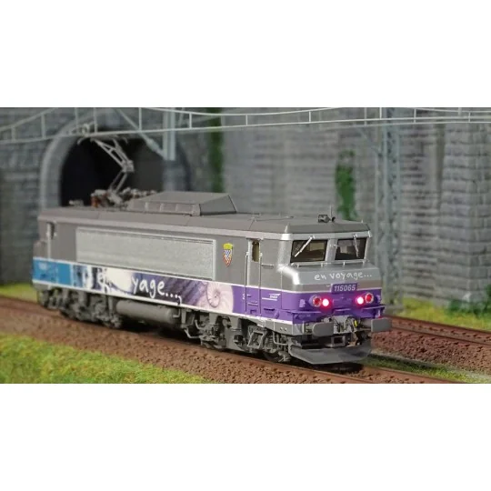 Lsm_10491S-LS Models 10491S BB 15065 Electric Locomotive, SNCF, En Voyage Livery, Cap Logo, Strasbourg, Digital Sound