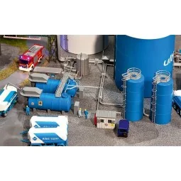 Faller 130486 Model Kit, Aral Tanks - Faller_130486