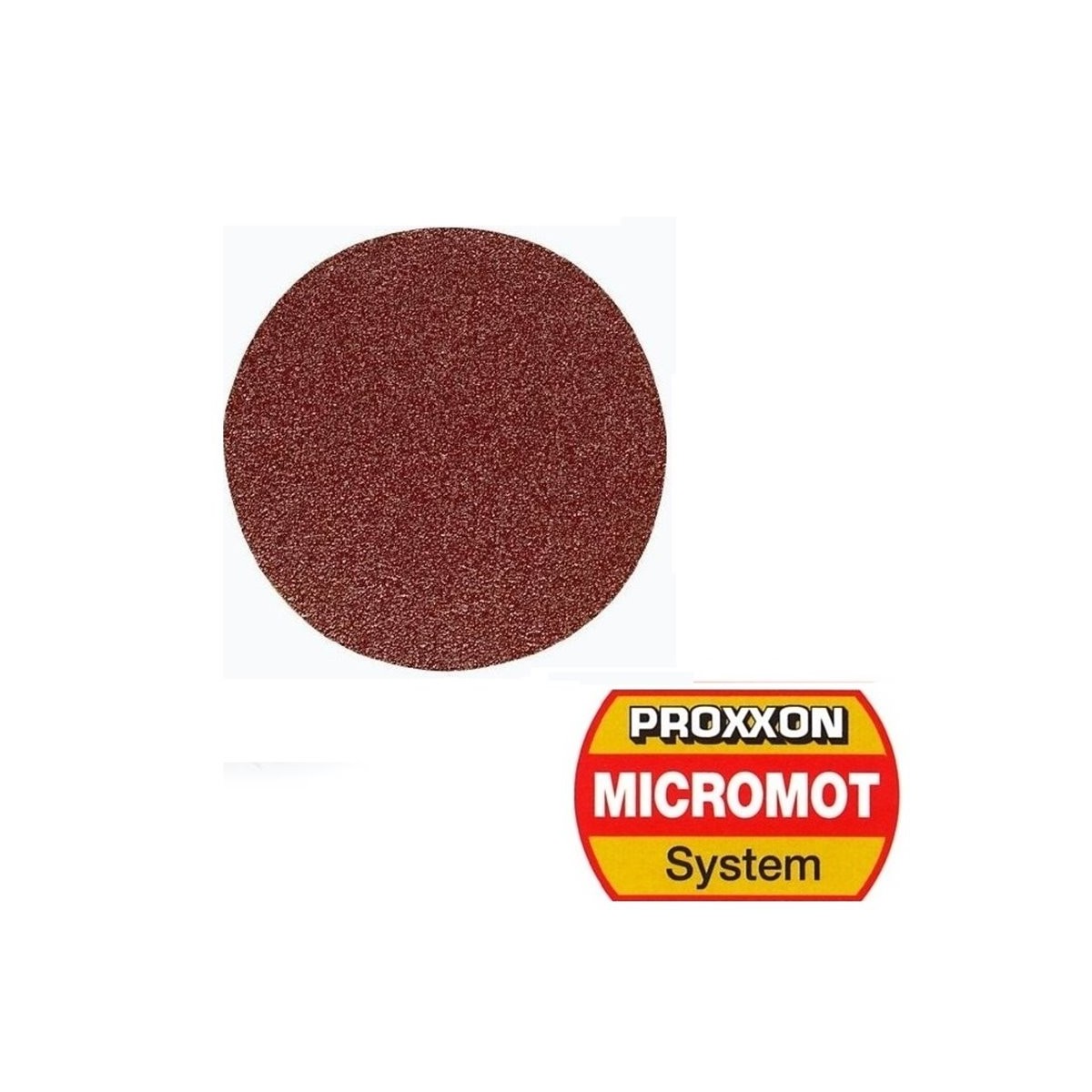 Corundum abrasive disc for LHW Proxxon - Grit 150 (x12)