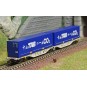 NW-205-REE Modeles NW205 Wagon porte conteneurs Sggmrss 90 NOVA, SNCF, 2 caisses TAB - de CO2, N - 1/160