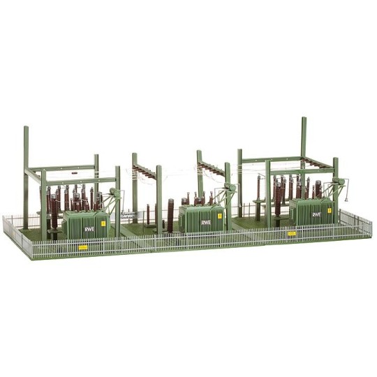 Faller_130958-Faller 130958 Model Kit, Transformer Substation