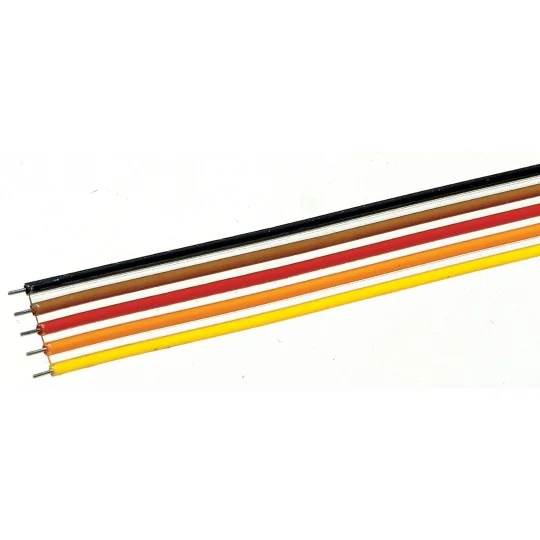 Roco 10625 Flat section cable, 5 strands x 10m Roco_10625-Roco 10625 Flat section cable, 5 strands x 10m