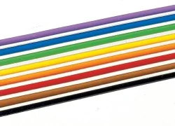 Roco 10628 Flat cable, 8 strands x 10m - Roco - Roco_10628