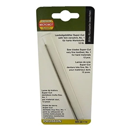 Proxxon Fine Tooth Cutting Saw Blade for Steel PRX-28114-Proxxon Fine Tooth Cutting Saw Blade for Steel - PRX-28114