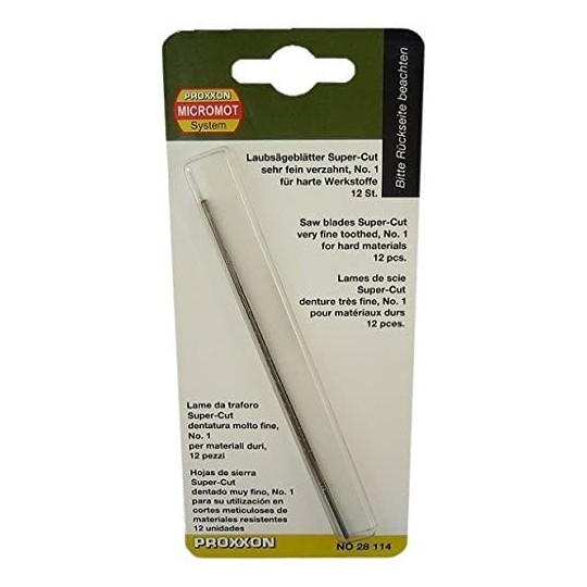 PRX-28114-Lame de Scie à découper pour acier, denture très fine Proxxon