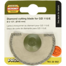 Blade for cutting, diamond 65mm for OZI/E Proxxon - PRX-28902