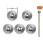 Brosses disques en acier inoxydable Ø 22 mm (x5) Proxxon Proxxon PRX-28956 - 1 PRX-28956-Brosses disques en acier inoxydable Ø 22 mm (x5) Proxxon - PRX-28956