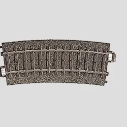 Marklin 24115 Rail courbe R1 360 mm / 15° voie C Marklin Marklin_24115 - 1