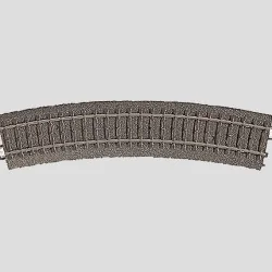 Marklin 24224 Curved Track R2 437.5 mm / 24.3° C Track