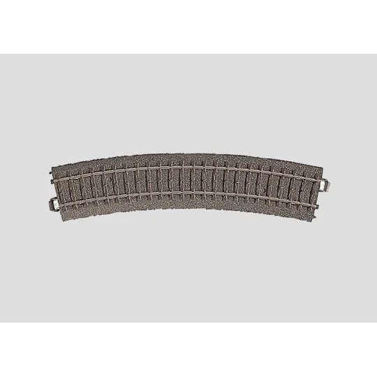 Marklin_24224-Marklin 24224 Rail courbe R2 437.5 mm / 24.3° voie C