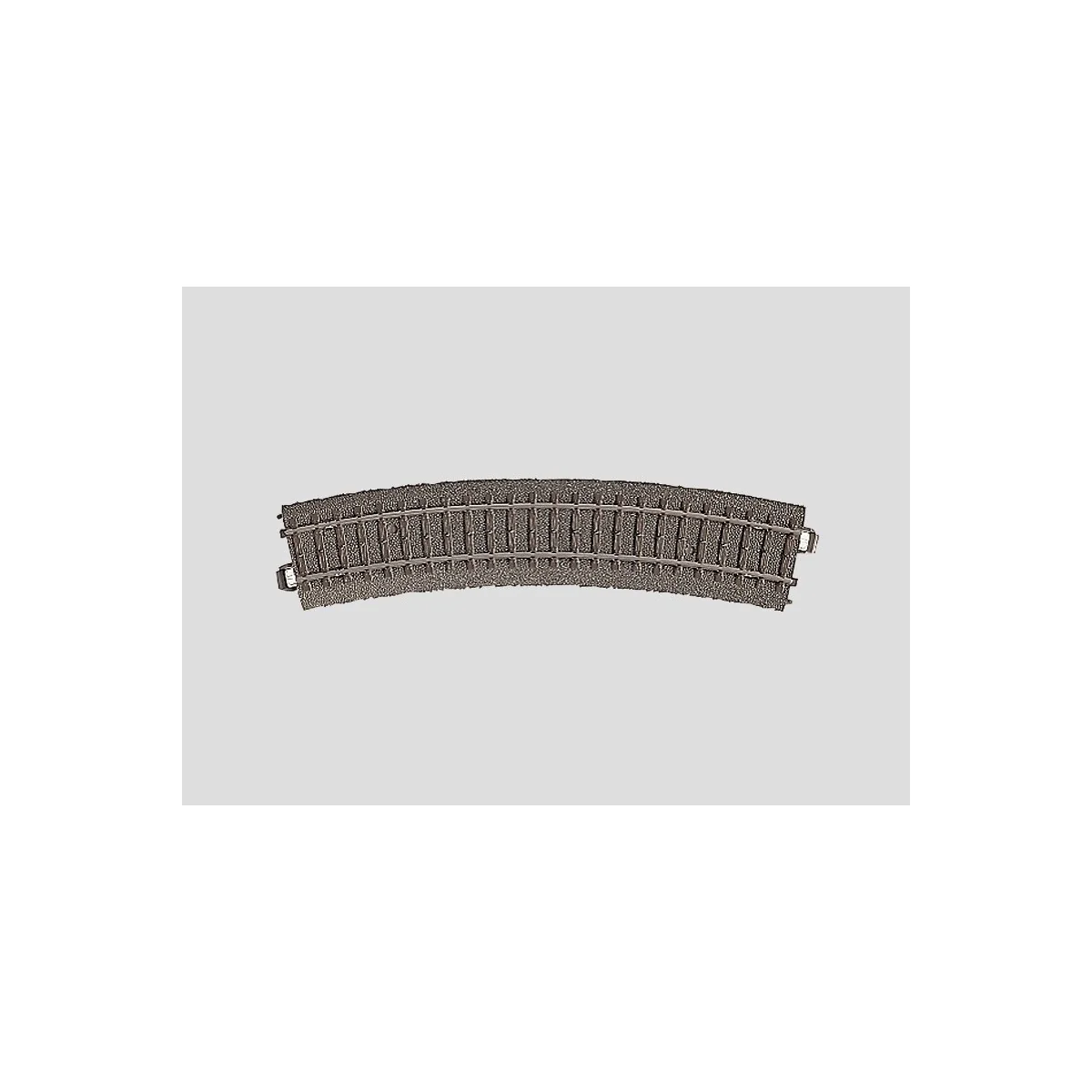 Marklin 24224 Curved Track R2 437.5 mm / 24.3° C Track - Marklin_24224