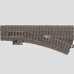 Marklin 24612 Right-hand turnout 188.3mm R2 / 24.3° C track - Markl...