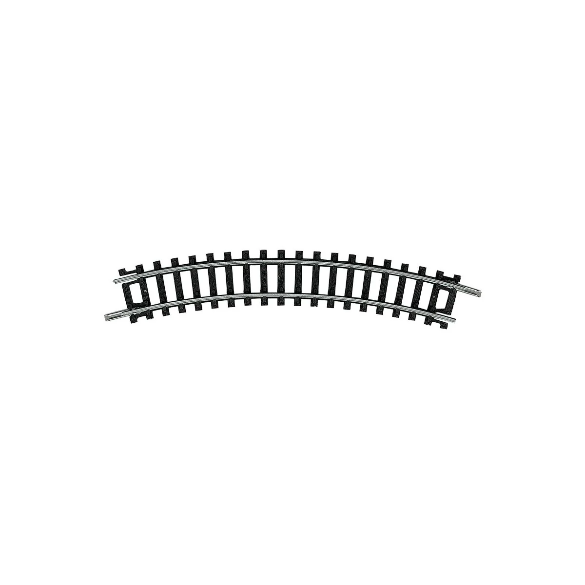 MiniTrix 14912 Rail courbe R1 194.6mm 30° Trix Trix_14912 - 1