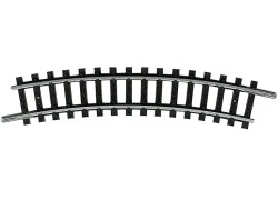 MiniTrix 14914 Curved rail R1 194.6mm 24° - Trix - Trix_14914