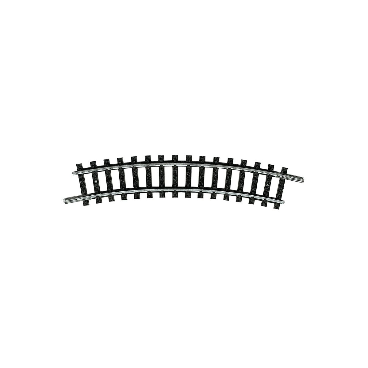 MiniTrix 14914 Curved rail R1 194.6mm 24° - Trix_14914