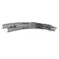 Trix_14947-MiniTrix 14947 Aiguillage courbe à gauche R3/R4 30°