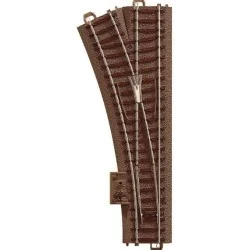 Trix 62611 Aiguillage droit à gauche 188.3mm R2 - 24.3° Trix Trix_62611 - 1