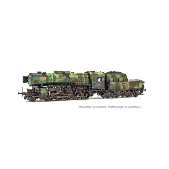 HN2485S-Arnold HN2485S Locomotive vapeur classe 42 1083, DRB, livrée camouflage, sonore