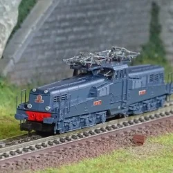 Arnold HN2549S Locomotive électrique CC 14111, 4 phares, SNCF, livrée bleue, ép. III, sonore Arnold HN2549S - 1