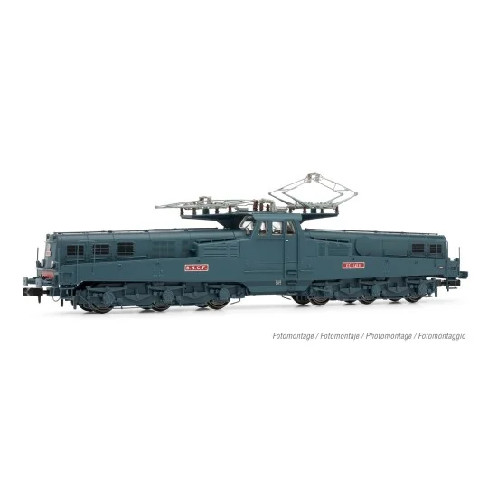 HN2549-Arnold HN2549 CC 14111 electric locomotive, 4 headlights, SNCF, blue livery, era III