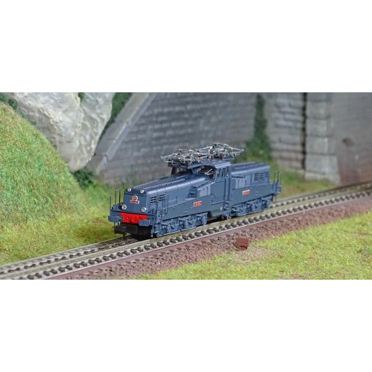 HN2549-Arnold HN2549 CC 14111 electric locomotive, 4 headlights, SNCF, blue livery, era III