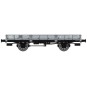 WB-599-Ree Models WB599 OCEM 29 Flat Wagon, PLM Grey, NNTouw Lever Brake, Spoked Wheels