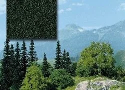 Busch 7313 Foam flocking, dark green foliage