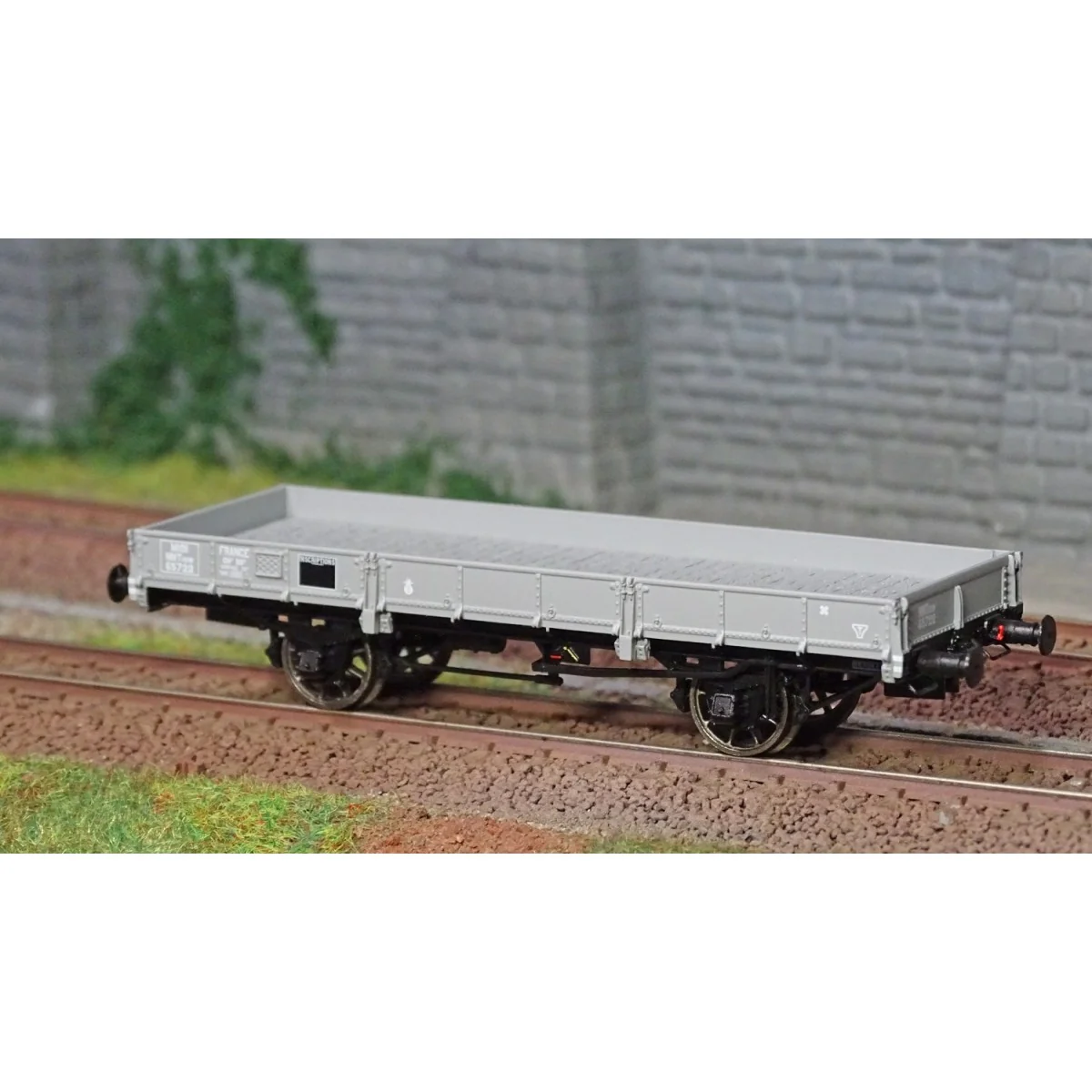 Ree Models WB603 OCEM 29 Flat Wagon, Gray MIDI PLM, NNTouw Lever Br...