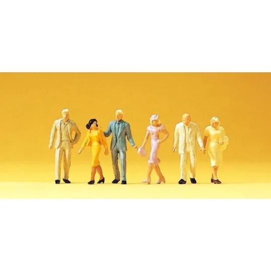 Preiser_14134-Preiser 14134 figures, passers-by