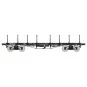 Ree models WB542 Flat Wagon TP, long stanchions, bogies, PLM WB-542-Ree models WB542 Flat Wagon TP, long stanchions, bogies, PLM